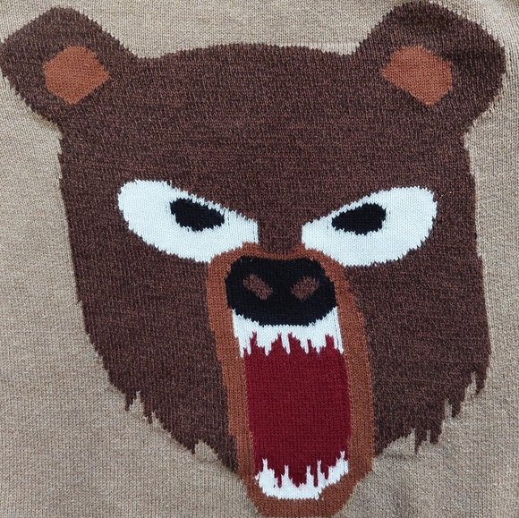 H&M vguc/euc grizzly bear sweater 8-10 years - Picture 11 of 11